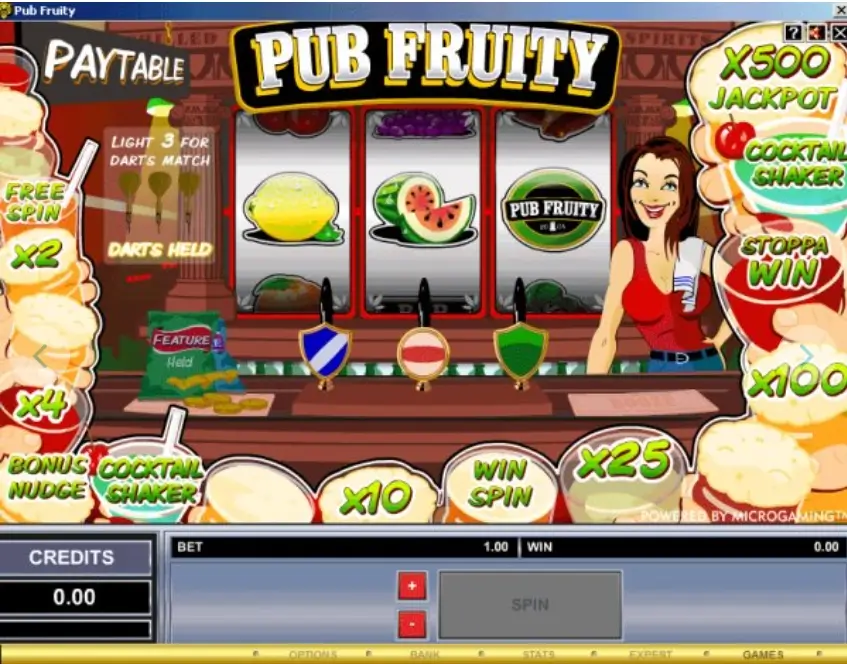 Pub Fruity by Microgaming
